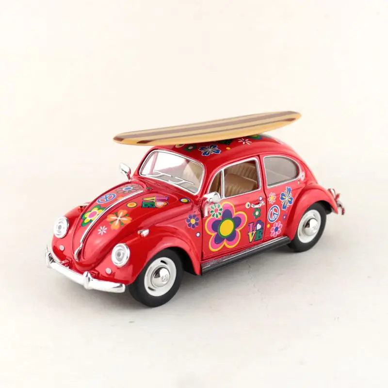 A /KiNSMART игрушка/Литье под давлением модель/1:24 весы/1967 Volkswagen Классический Жук автомобиль/Набор для обучения/подарок для ребенка - Цвет: A