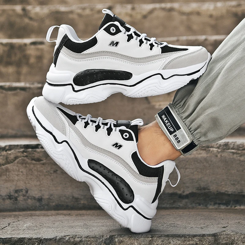 

Leisure Shoes Man Shoes Casual Men Sports Sneakers Men's Fashion Causal For Sneaker Sapatos Athletic White Male