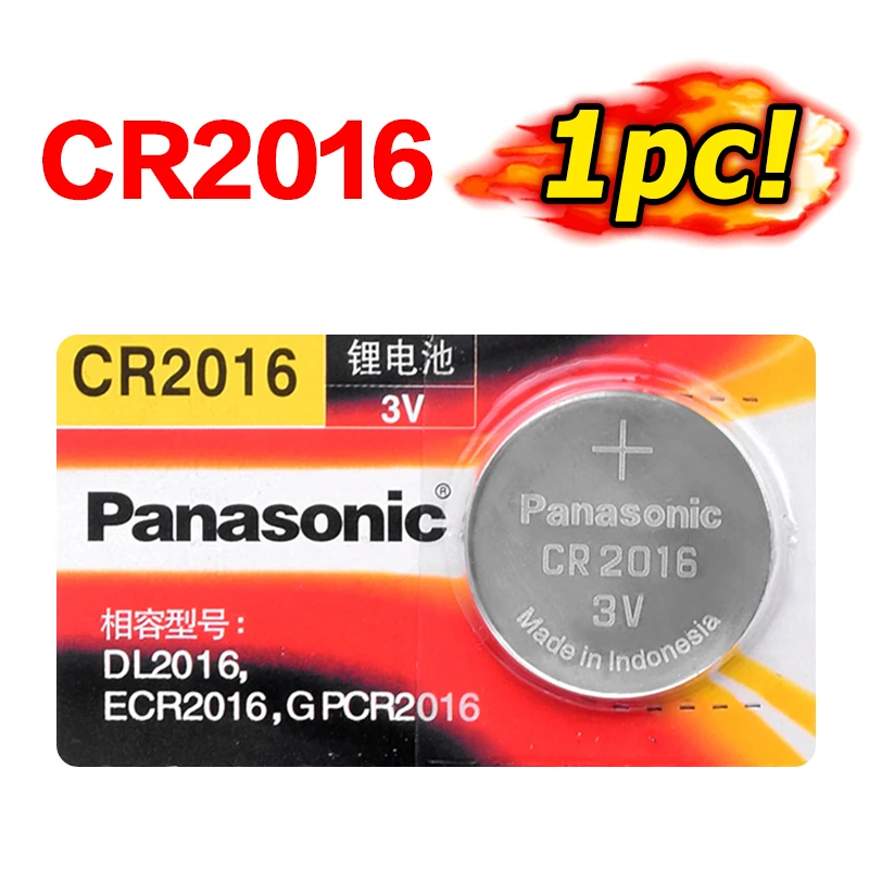 Литиевая батарея Panasonic 3 в cr2016 Кнопочная батарейка для часов cr 2016 DL2016 ECR2016 основной