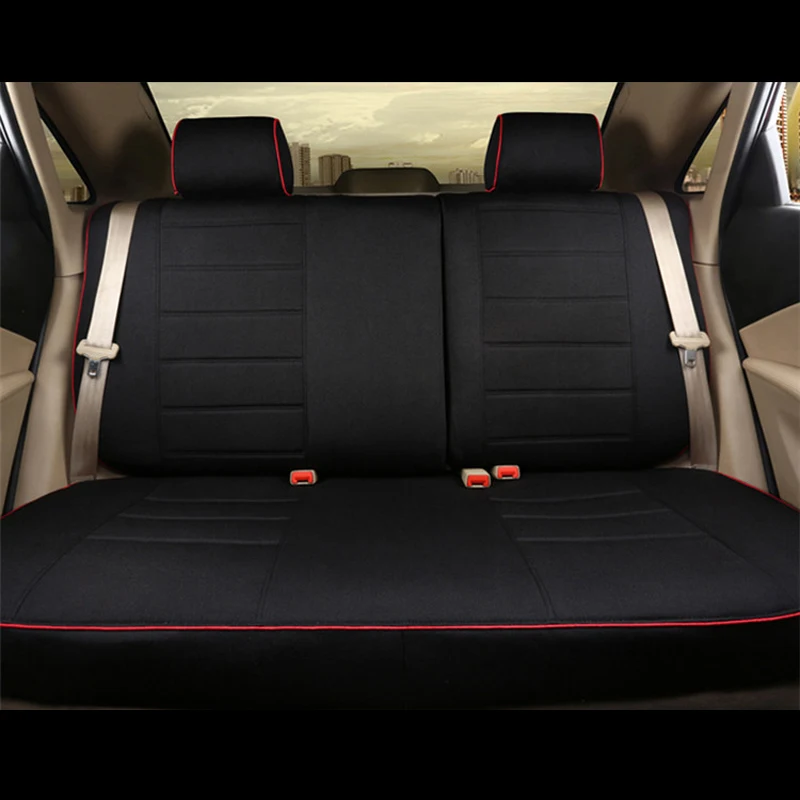 AutoDecorun Linen Cloth Car Cushion Cover for Infiniti qx70 Accessories Seat Covers Set Supports Protectors | Автомобили и