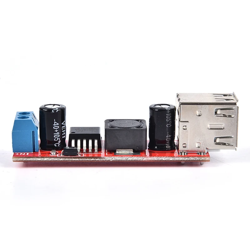 1 шт. с источником питания от постоянного тока 6V 40V 12 В до 5 пост 3A Dual USB Зарядное