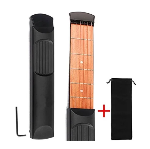 

Профессиональный карманный тренажер для гитары, аксессуары шести классов, разноцветные