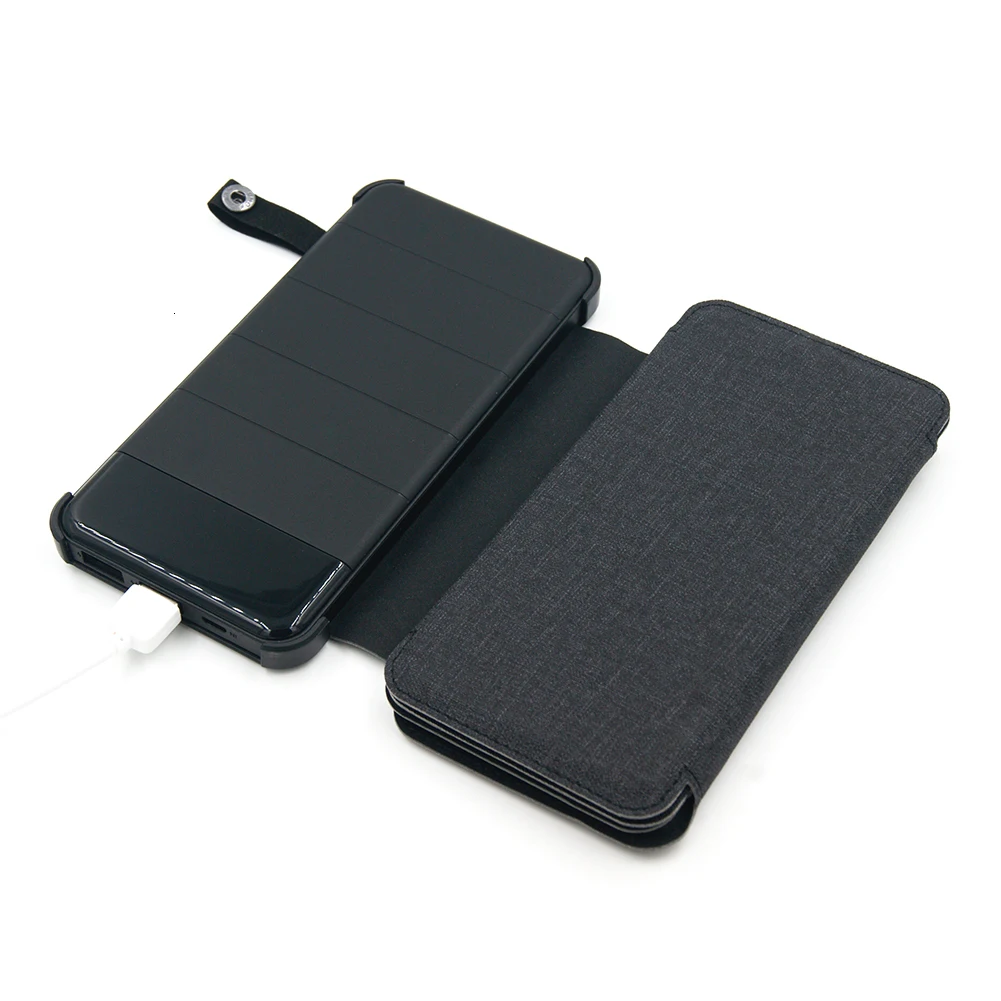 Складной Портативный Панели солнечные 5V Power Bank Bateria солнечной Батарея для стол для мобильного телефона на открытом воздухе светодиодный светильник с двумя портами USB