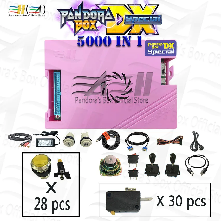 Pandora Box DX Special 5000 в 1 Джойстики для отслеживания хода аркадные джойстики набор
