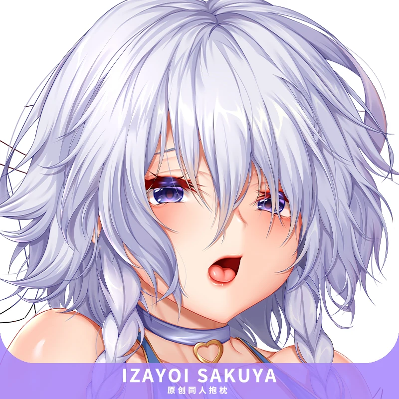 Cirno tienda Original touhou Project chica izayoi sakuya Dakimakura almohada cubierta funda de almohada-3
