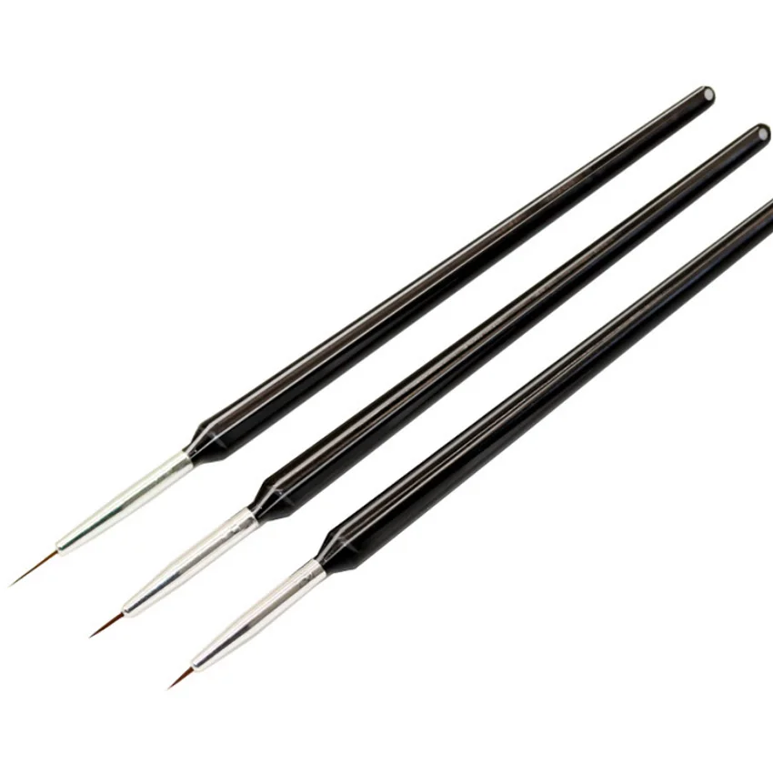 Кисточки для маникюра с цветочным дизайном 3 шт. | Красота и здоровье