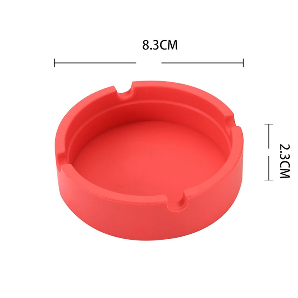 ПВХ Мини Мягкие пепельницы питьевой держатель для сигарет Пепельница открытый