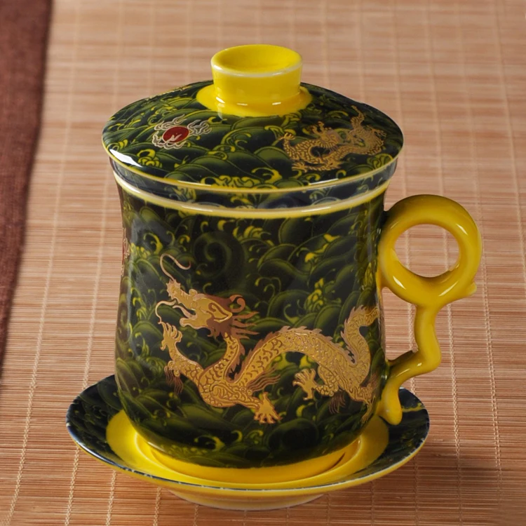 Наборы чашек керамический чехол с фильтром и ремнем для офиса встреч