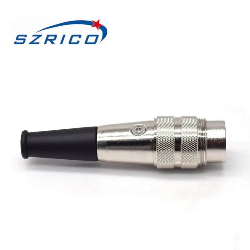 Лучшая цена радиочастотный 5-контактный металлический круглый разъем для