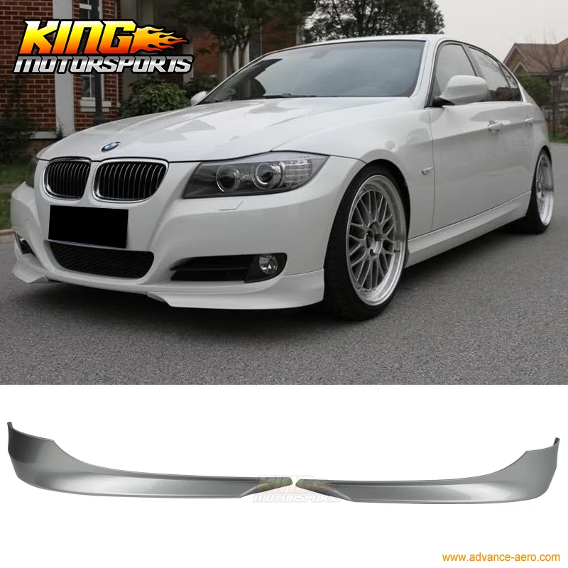 Сплиттер для переднего бампера BMW E90 подходит 09 12 10 11 2 шт. окрашенный Титан