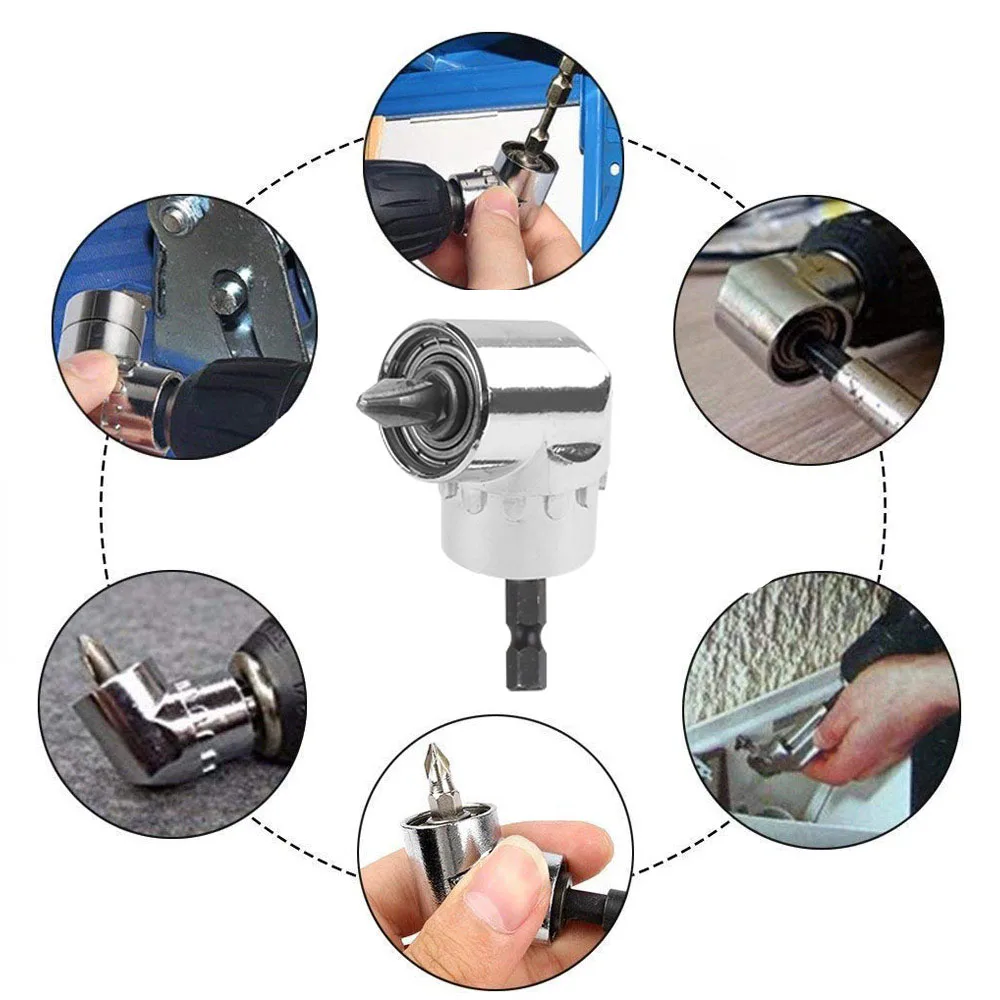 Набор угловых отверток Oauee 105 патрон адаптер регулируемые биты дрель отвертка