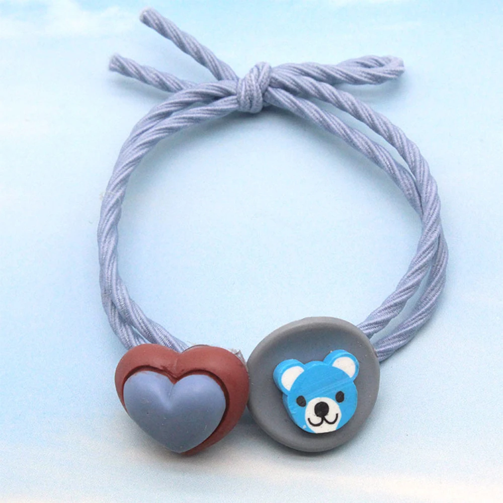 Кожаный ремешок для волос с рисунком из мультфильма маленький кожаный чехол