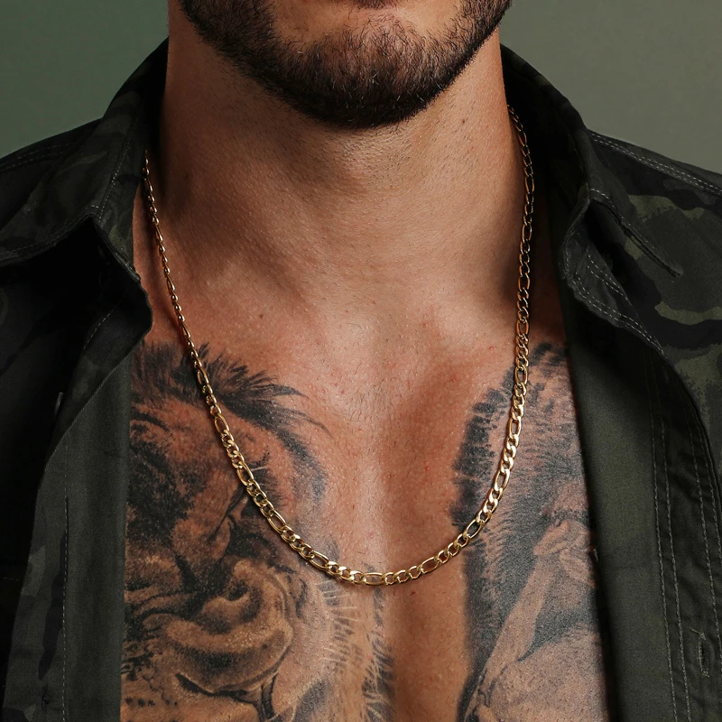 Ожерелье мужское из титановой стали 3 мм|Цепочки| |