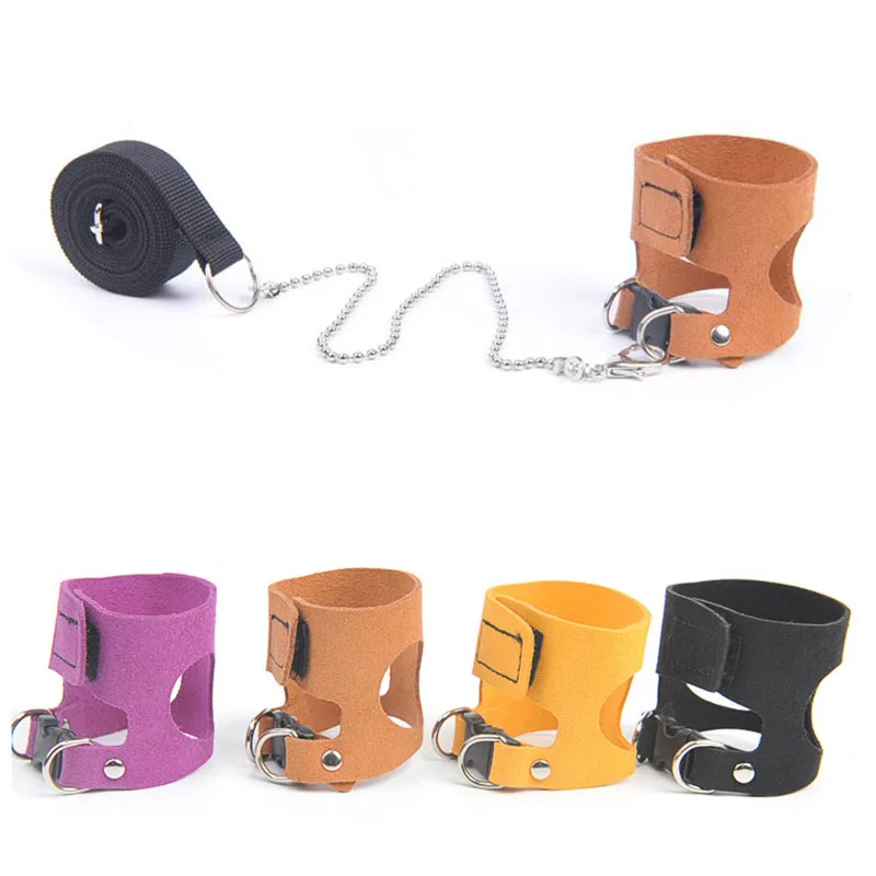 Набор поводков для домашних животных жилетка из натуральной кожи белки кролика