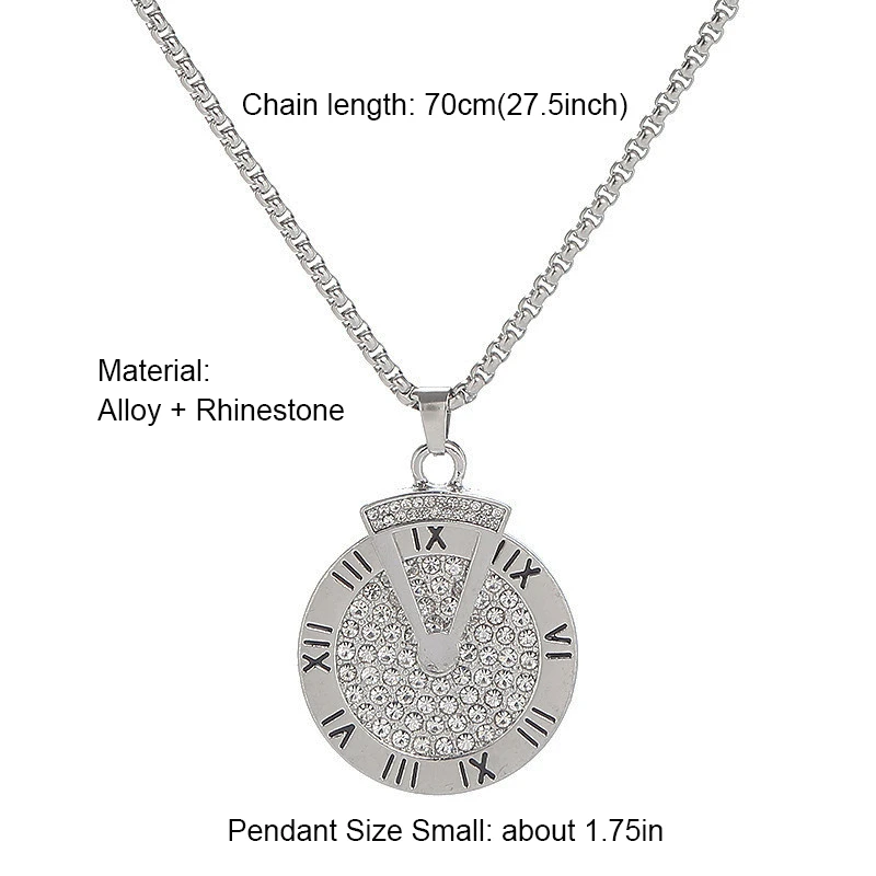 

Round Coin Angel Baby Cherub Pendant Necklace for Women and Men Cupid Choker Clavicle Chain Stainless Steel Jewelry Gift