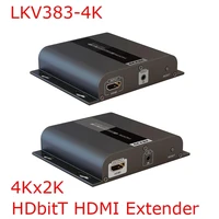lkv383 4k hd hdmi extender audio video audio and video network transmission support ir return