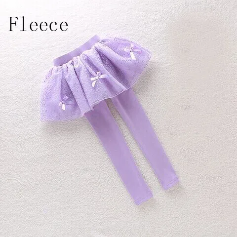 09 no fleece MERI AMMI/новая модная одежда для девочек возрастом от 4 до 12 лет Детские хлопковые юбки-пачки с цветочным рисунком и мягкими леггинсами J626 - Цвет: 09 no fleece