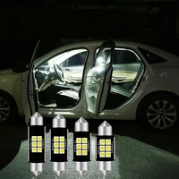 1 pc c5w led c10w festoon light interior light 31mm 36mm 39mm 41mm car led 3030 smd car led auto dome lamp reading light 12v