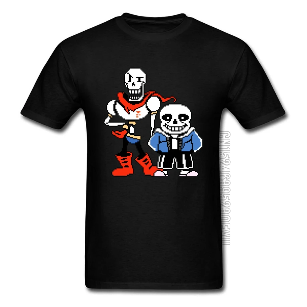 Футболки с Папирусом Undertale Sans n Забавные футболки принтом для ролевых игр видео