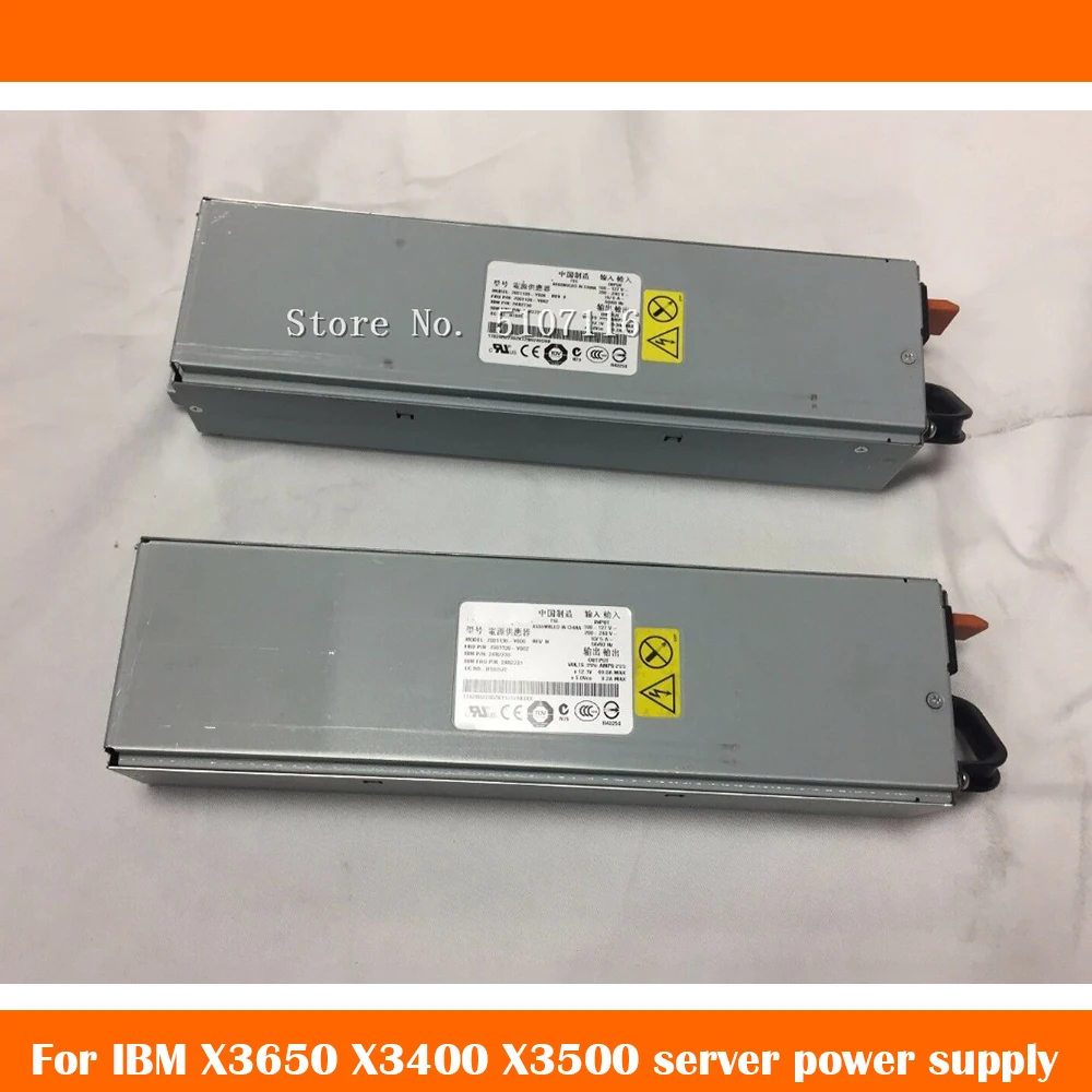 For IBM X3650 X3400 X3500 Server Power Supply 24R2730 24R2731 7001138-Y000 7001138-Y002 835W Will Fully Test Before Shipping