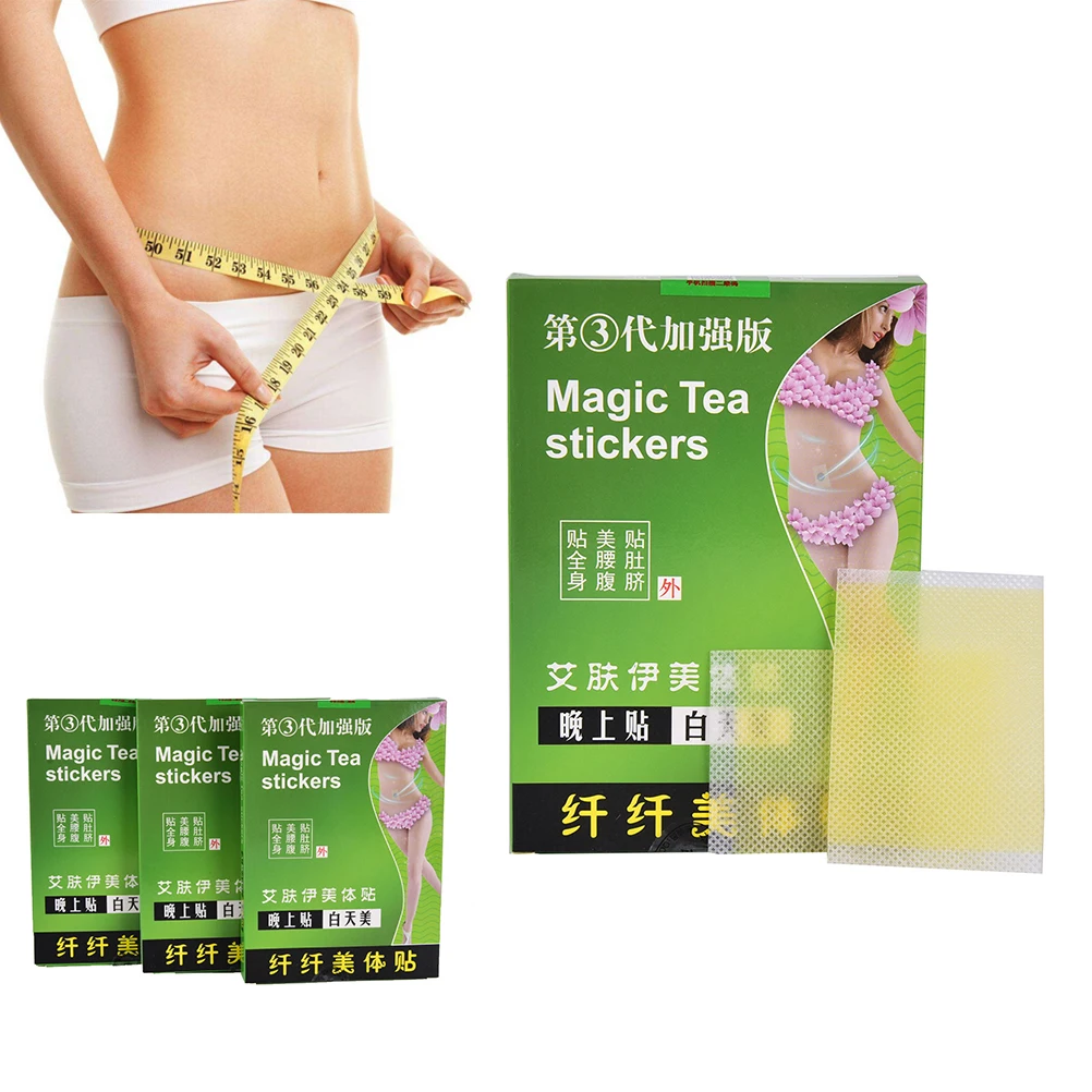 

10pcs/box Weight Loss slimming products Lose Weight Navel Paste Safe Slim Patch Sheet Health Fast Slimming Diet Products