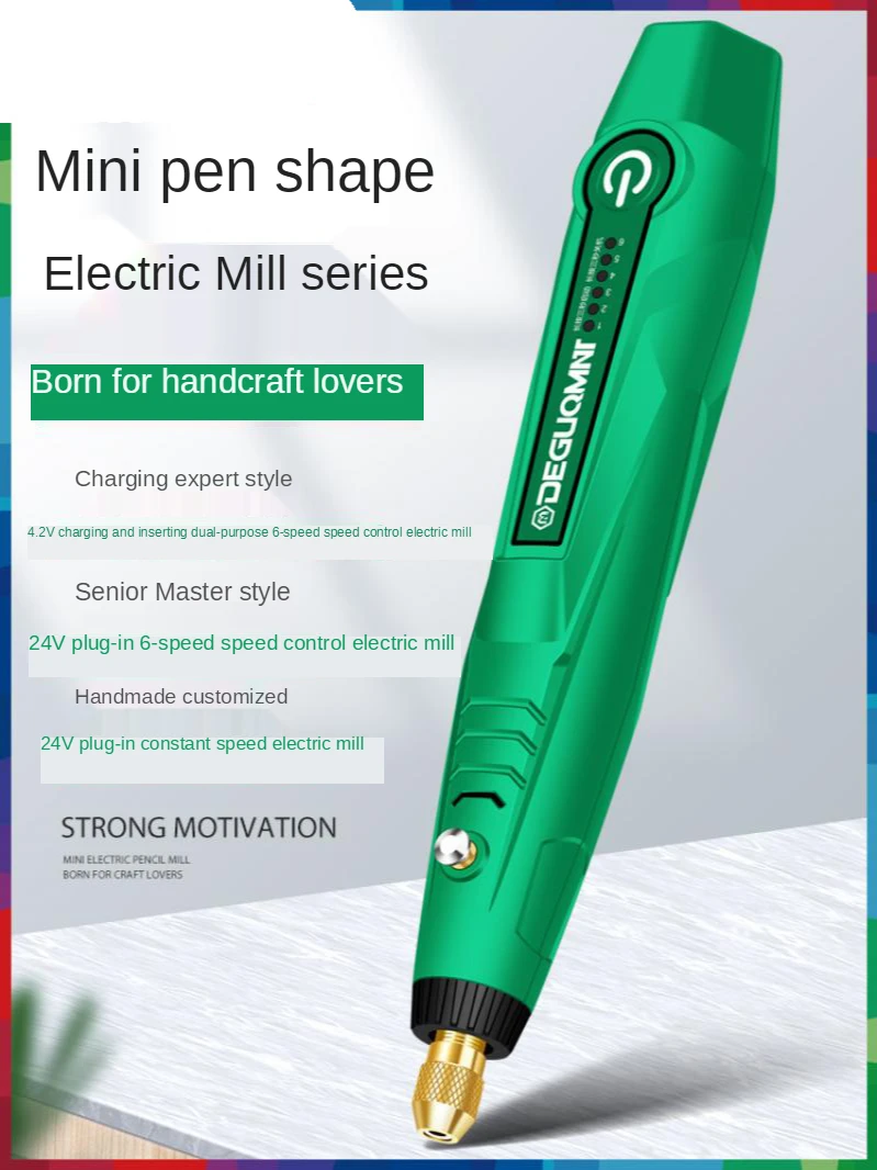 

Electric Grinder Small Electric Grinder Polishing Archaic Hand-Held Bottle Cutting Jade Carving Tool Mini Electric Drill