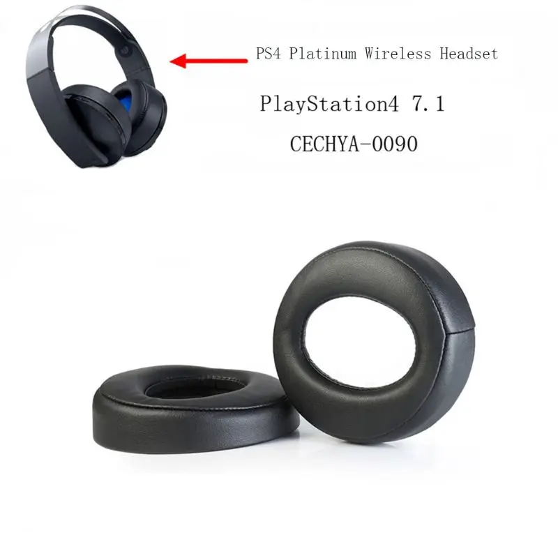 

1 Pair Earmuff Soft Foam Ear Pads for Sony PS4 Platinum Headphone CECHYA-0090