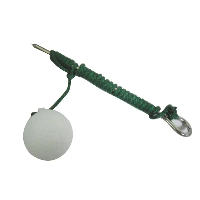 

Rope Golf Ball Hit Shot Putting Training Practice Aid Swing Sports Practice K3NC
