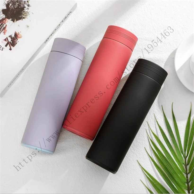 500 мл Термос из нержавеющей стали для путешествий Вакуумная чашка Изолированная