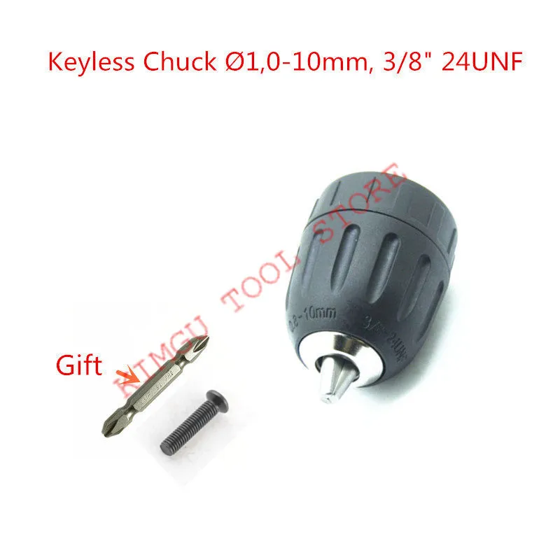 

Chuck Keyless 3/8 for DeWALT N075846 330075-43 DCD710S2 DW925/DW926/D21007/DW926K-2/DW926K2BR
