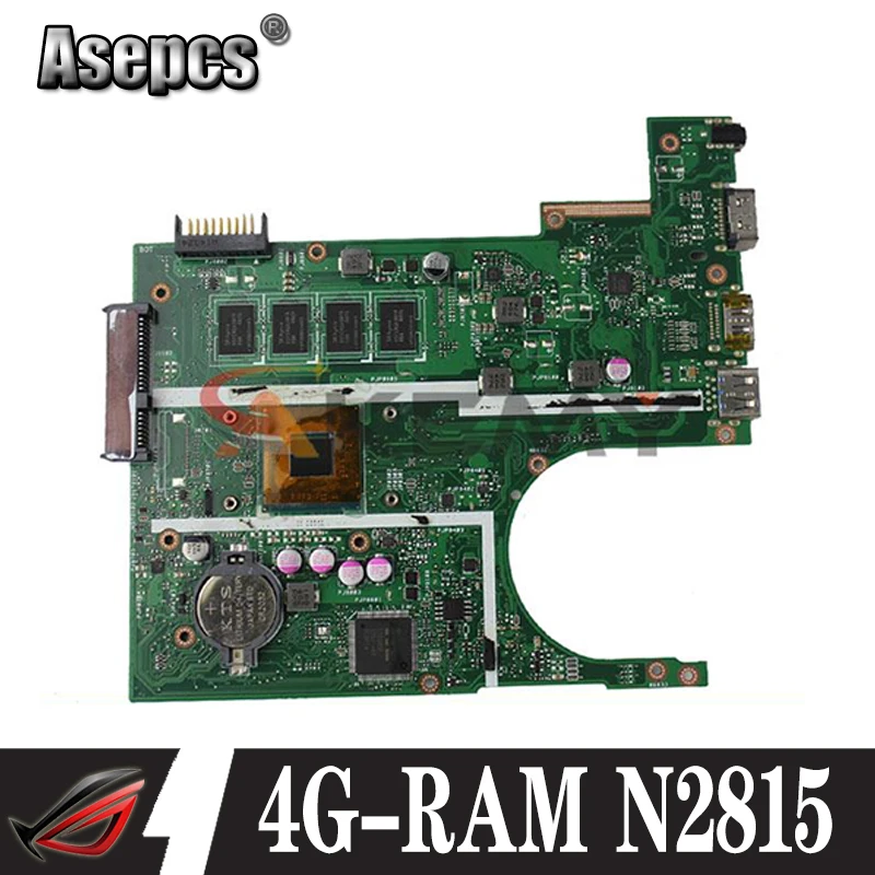 

Akemy For ASUS X200MA F200M F200MA Pentium Laptop Motherboard with 4GB RAM N2815 CPU DDR3 X200MA Notebook Mainboard tested ok