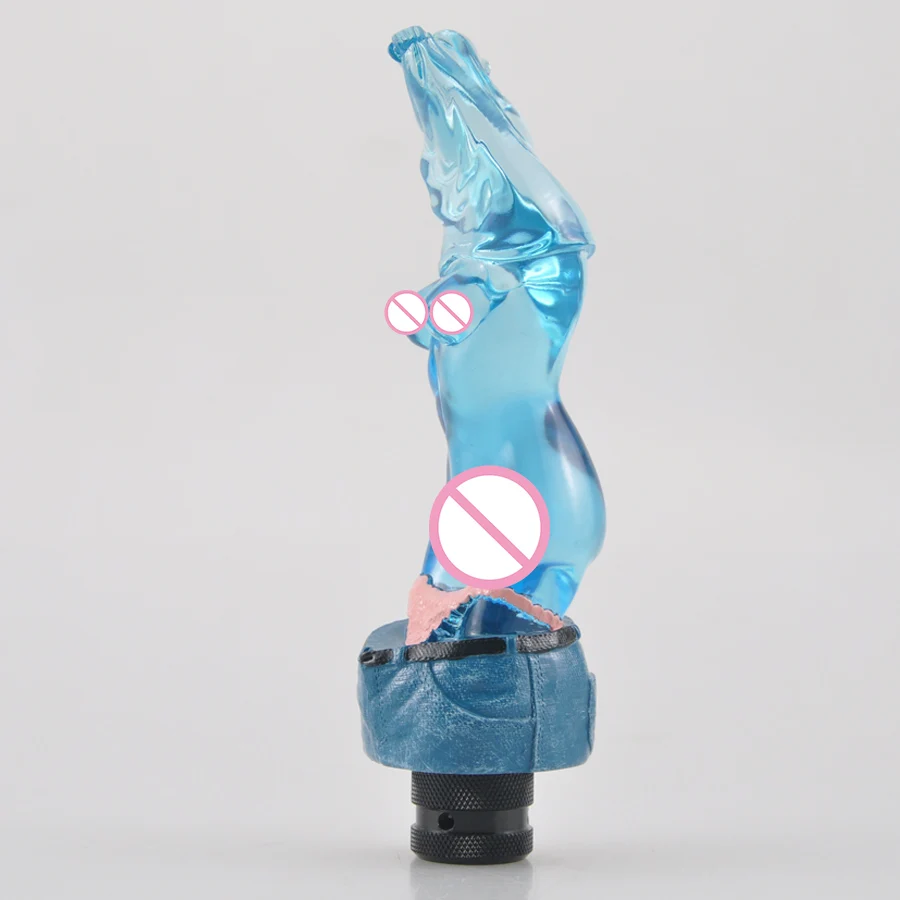 Рычаг ручного тормоза голубой кристалл полуобнаженная сексуальная леди богиня