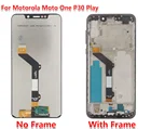 ЖК-дисплей 5,9 дюйма для Motorola, задний дисплей с сенсорным экраном в сборе для Motorola One P30 Play