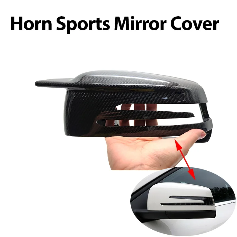 

Replacement W212 W221 C117 X204 W176 W246 W204 X156 Carbon Fiber Mirror Cover Cap for Merceded Benz A B C E S CLA GLK GLA Class
