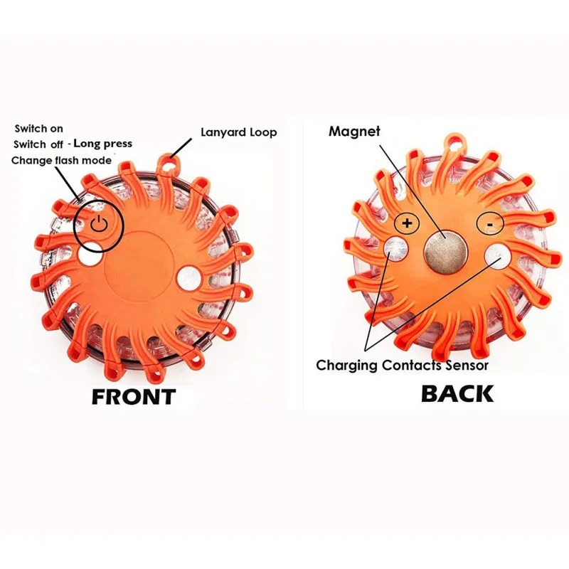 Светодиодный аварийный автомобильный светильник s дорожные сигнальные огни