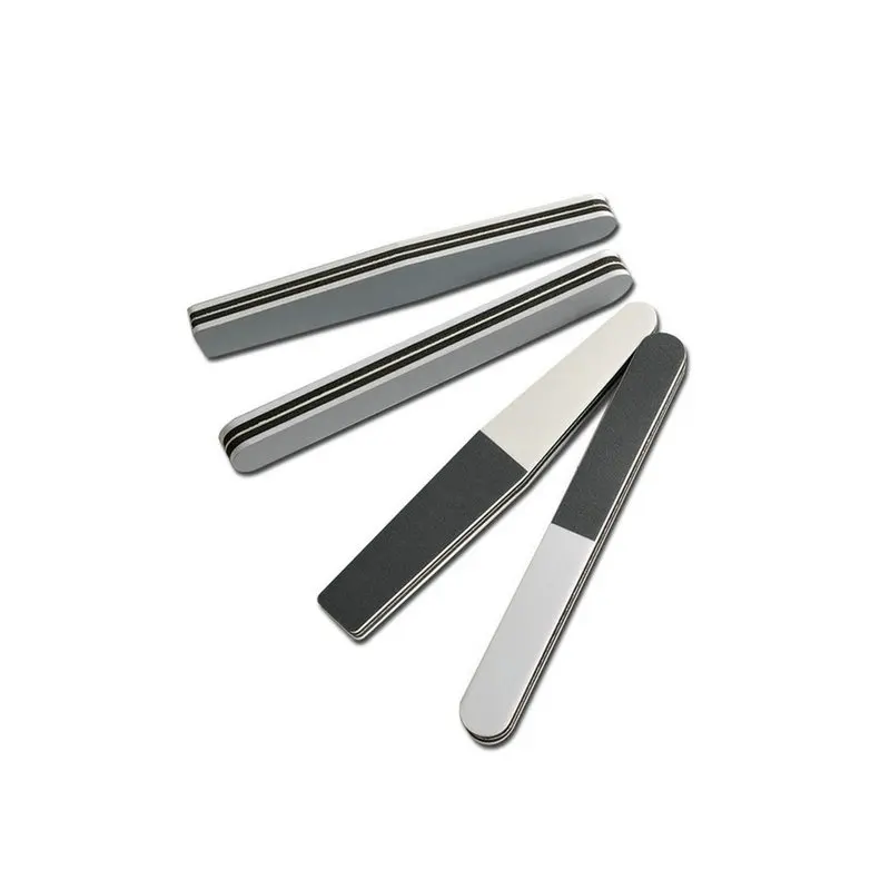 Трёхсторонняя полировальная полоска черный и белый серый губка пилка Полировка