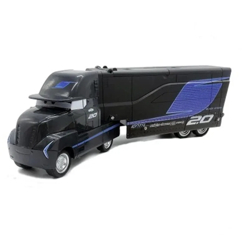 Disney Pixar Cars 3 Lightning McQueen Jackson Storm Cruz Mater Mack Uncle Truck 1:55 автомобиль из литого металла модель мальчик подарочный набор игрушка