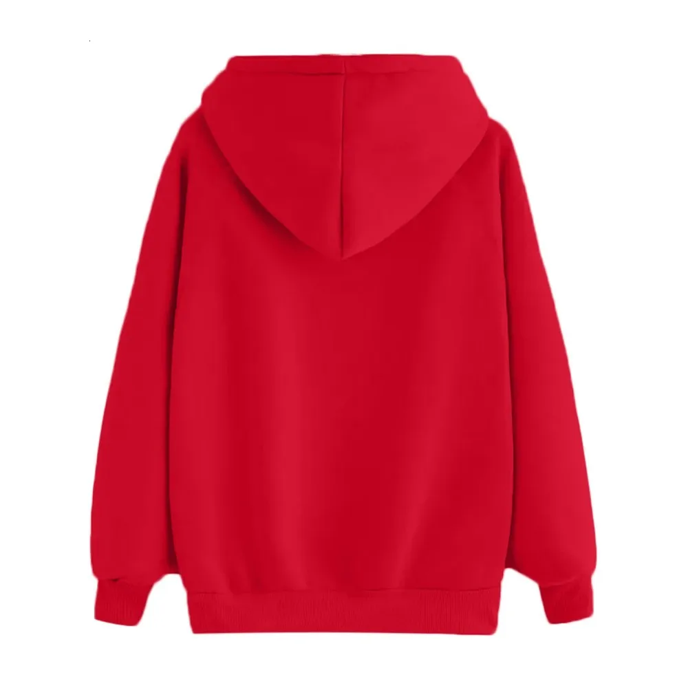 Женская толстовка с капюшоном Harajuku Повседневный пуловер длинными рукавами и