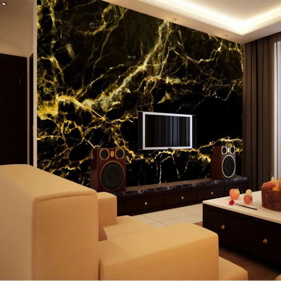 Milofi на заказ большие 3D Настенные обои золотые роскошные красивые абстрактные