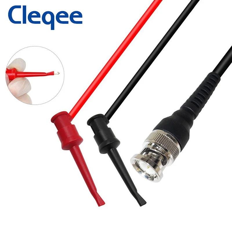 Cleqee P1260 3 шт./компл. BNC комплект испытательных проводов коаксиального кабеля к и