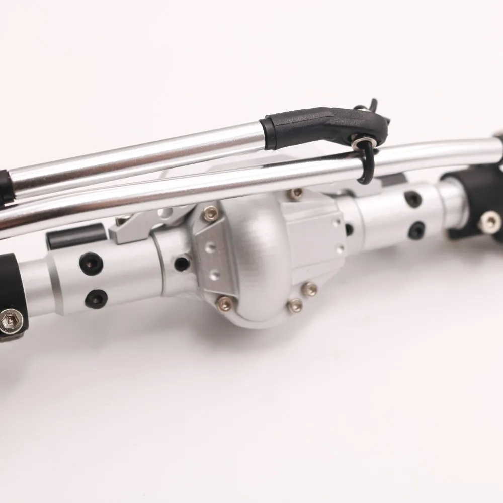 KYX Racing CNC Alloy Front Rear Axle Set for 1/10 RC Crawler Car Axial SCX10 II 90046