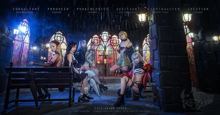 DokiDoki Fate/Grand Order Doujin Жанна д 'Арк альтер Косплей Костюм женский сексуальный костюм Fate Косплей Хэллоуин