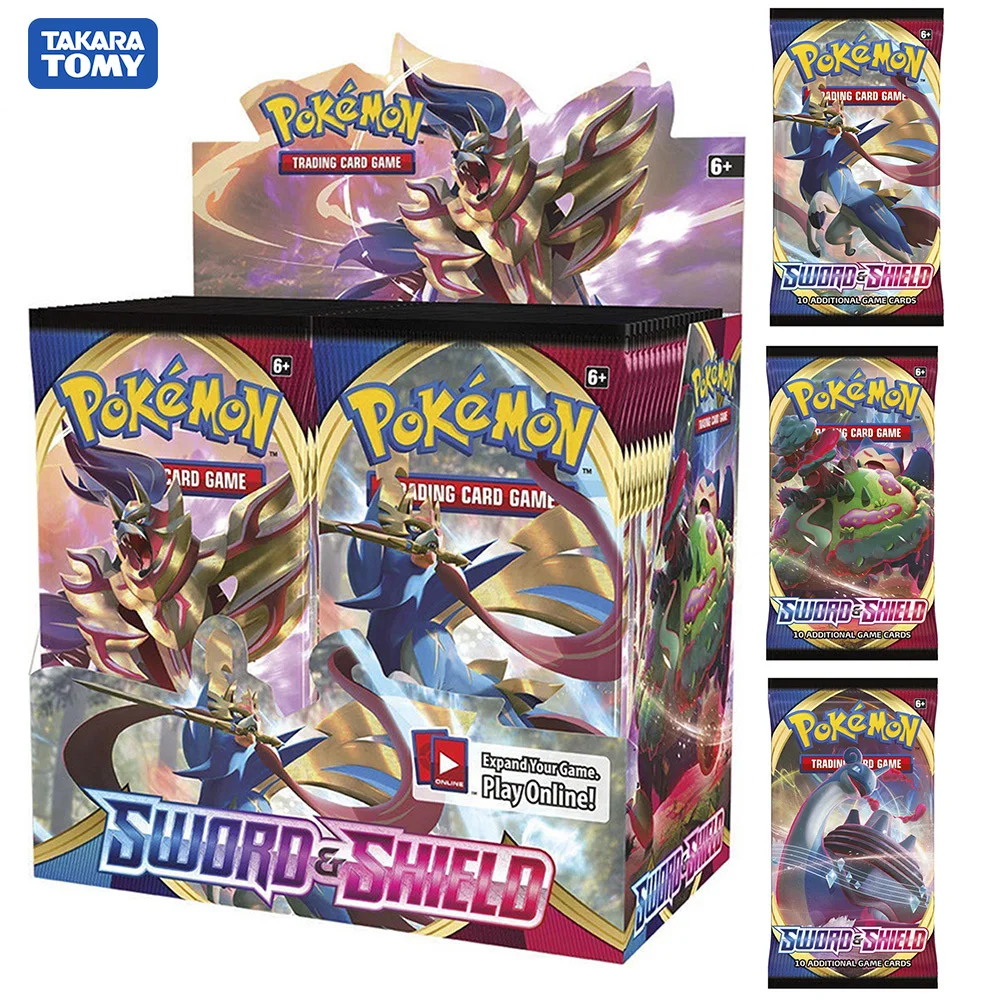 324 шт./кор. Карты Покемон TCG: солнце и луна серия усилитель коробка коллекционная