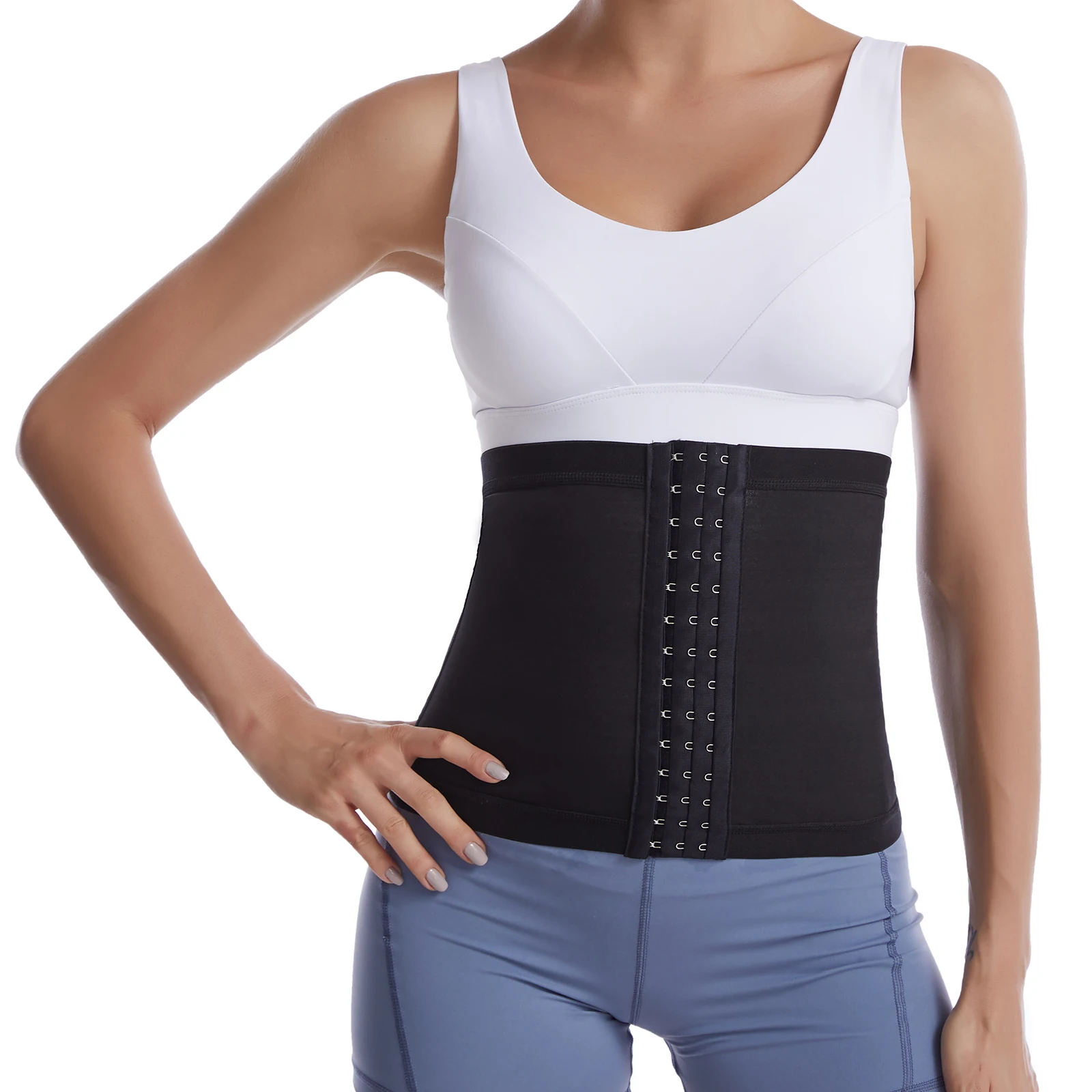 

Female Waist Trainer Band Workout Corset Slimming Body Shaper Belt Trimmer