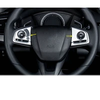 car styling stick cover steering wheel interior kit trim frame panel moulding hoods part for honda crv cr v 2017 2018 2019 2020