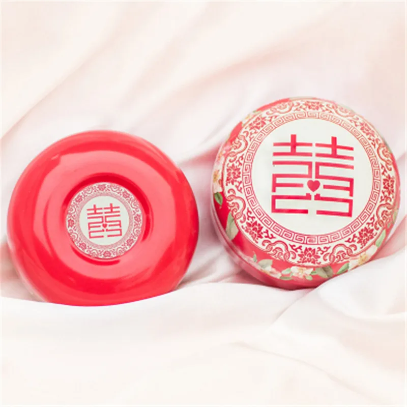 6 шт конфеты хранения Коробки Чай свадебной Органайзер жестяная баночка Ланч