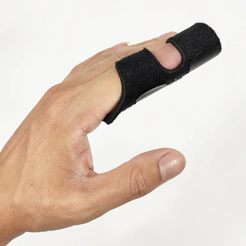 

Adjustable Sprain Dislocation Fracture Finger Splint Corrector Suppor Pain Relief Trigger Finger Fixing Splint Straighten Brace
