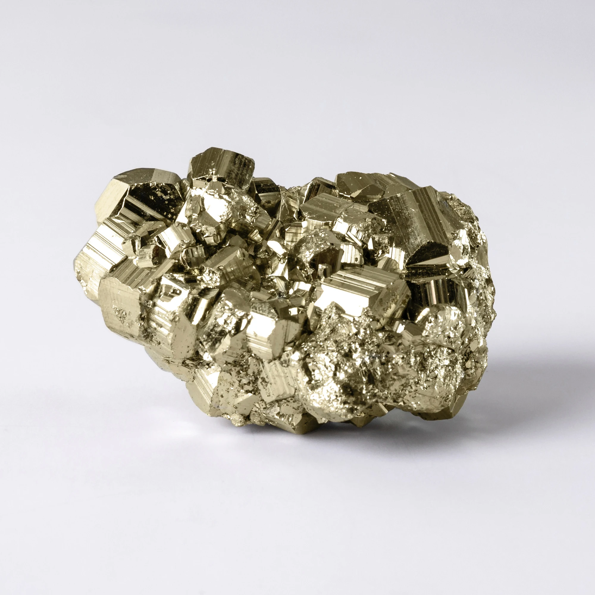 Nugget Pyrite естественный неправильной формы с кристаллами Колчедана минеральные