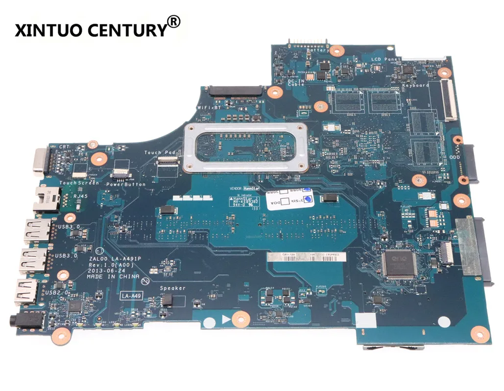 

LA-A491P CN-0JTTMW 0JTTMW Mainboard For Dell Latitude 3540 laptop motherboard ZAL00 SR1EF I5-4210U CPU GMA HD