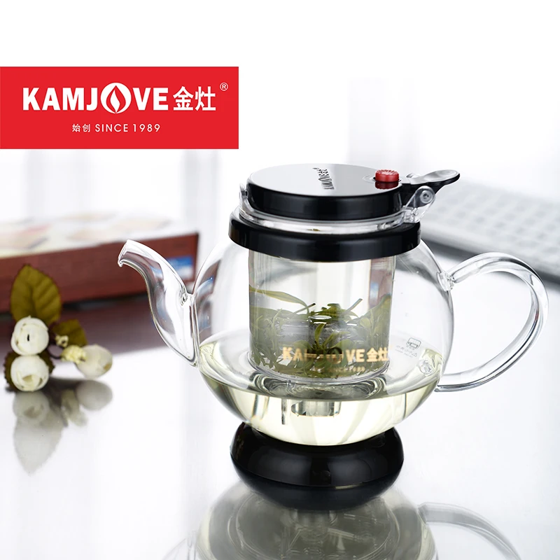 Стеклянный чайный набор [GRANDNESS] Kamjove Kungfu пресс автоматически открывающаяся